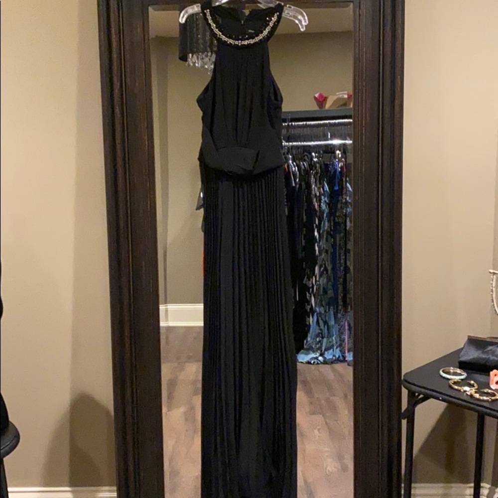 Pleated gown